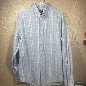 Vineyard Vines Classic Fit Murray Shirt 100% Cotton Pink Checkered men’s Size M